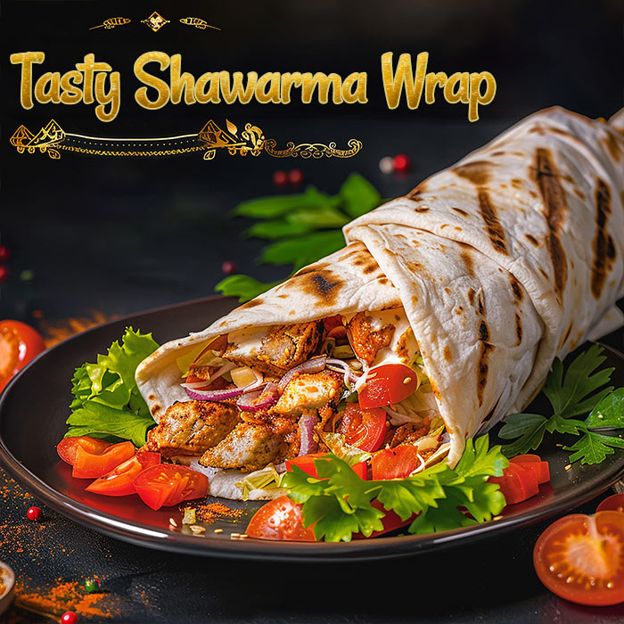 Samadi’s Takeaway Workington Tasty Shawarma Wrap